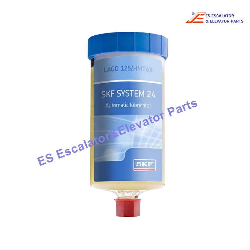 LAGD 125/HMT68 Escalator Automatic Lubricator Automatic Gas Driven Chain Oil Lubricator Medium Temperature Oil 125 ml Use For SKF