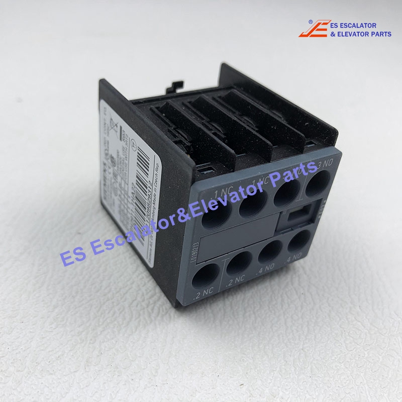 3RH2911-1HA22 Elevator Auxiliary Contact Block Switch On The Front 2 NO + 2 NC Current Path 1 NC 1 NC 1 NO 1 NO For 3RH And 3RT Screw Terminal Use For Other