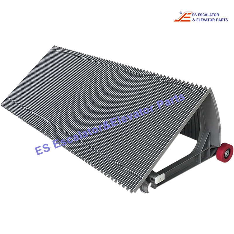 KM51384323V069 Escalator Step B=600mm Type60 Silver W=404.3mm Use For Kone
