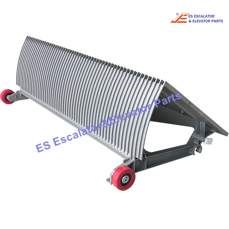 KM51384323V069 Escalator Step B=600mm Type60 Silver W=404.3mm Use For Kone