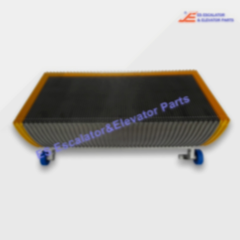 ES-SC006 468548 Escalator Step SWE 9300 W 5-Side Demarcation Black Painted 1000*800mm Use For Schindler