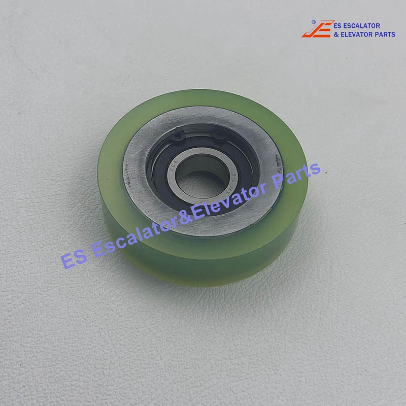 PO290AJ2 Escalator Step Roller 76.2 x 20 x 6204 Aluminium Core Use For Otis