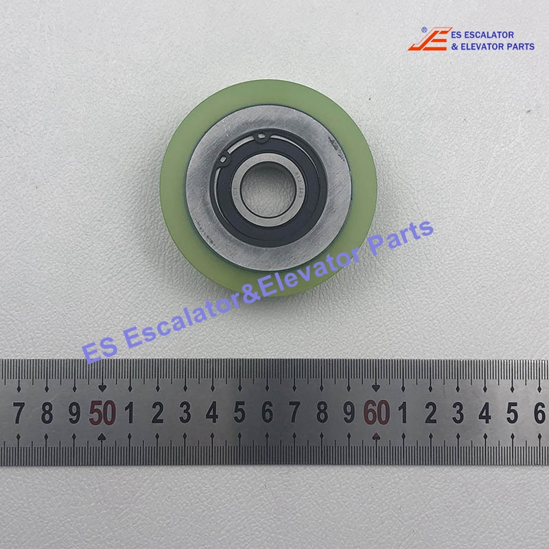 PO290AJ2 Escalator Step Roller 76.2 x 20 x 6204 Aluminium Core Use For Otis