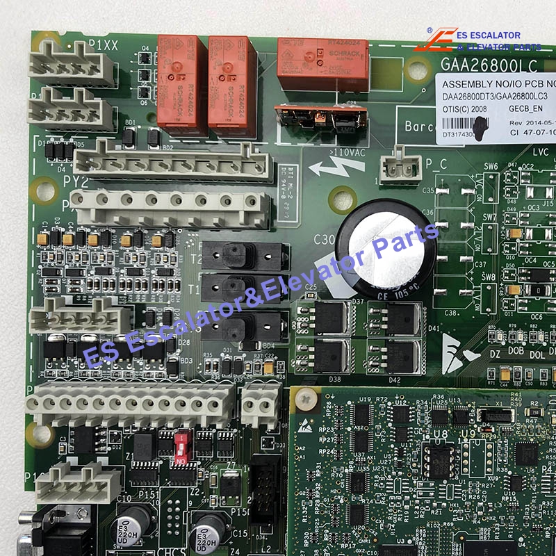 GGA26800LJ30 Elevator Board Mainboard GEN2 GECB-EN Use For Otis