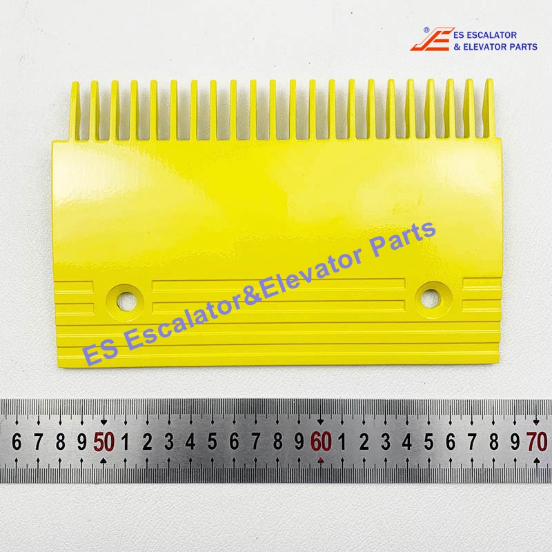 KM5130667R02 Escalator Comb Plate Yellow Use For Kone