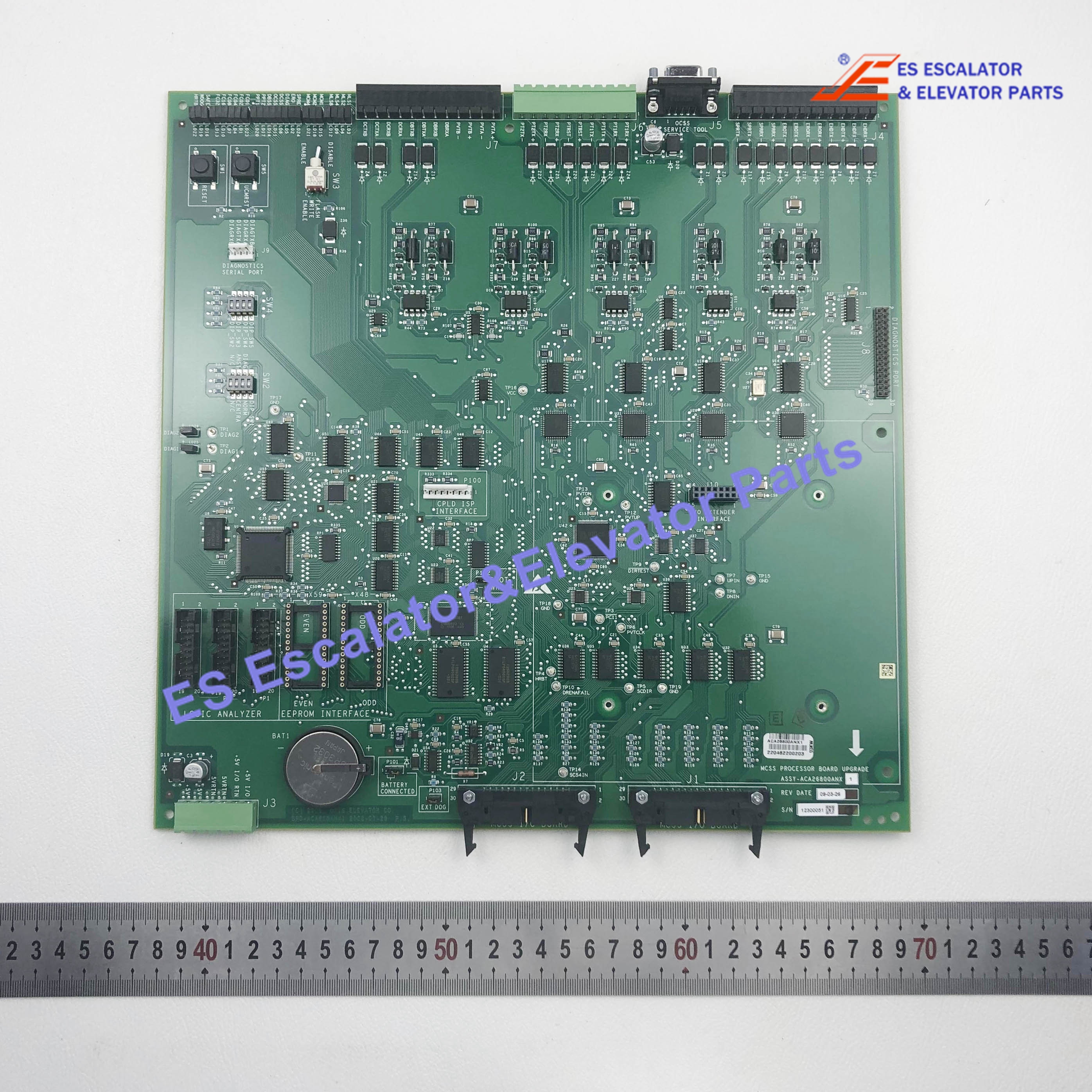 ACA26800ANX1 Elevator PCB Board Microprocessor Board Use For Otis