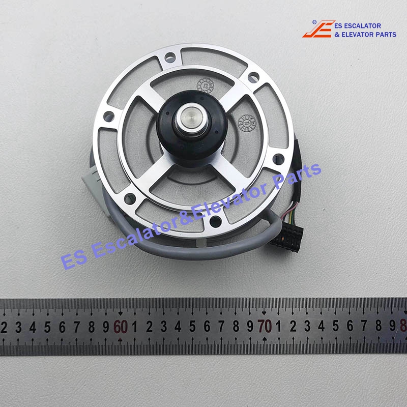 KM950278G01 Elevator Motor Encoder MX D37.3 L2=7000mm Speed:6000rpm Pulse:1024ppr Shaft Diameter:30mm Use For Kone