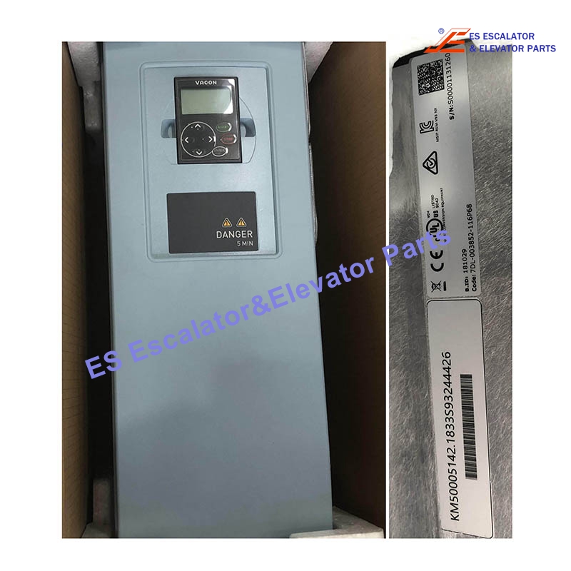 KM50005141 Escalator Vacon Inverter  VOCAN 23A NXL00005V264 11KW Use For Kone