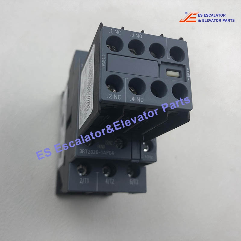 3RT2026-1AP04 Elevator Power Contactor AC-3 25A 11kW /400V 2NO+2NC 230VAC 50Hz 3-pole Size S0 Screw Terminal Use For Siemens