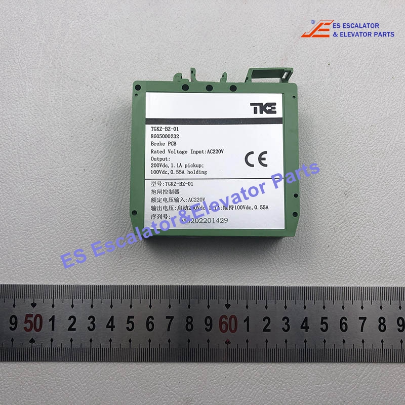 8605000232 Escalator Brake Controller Input:AC220V Output:200VDC 1.1A Use For ThyssenKrupp