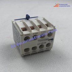 <b>LA1KN22 Elevator Auxiliary Contact Block</b>