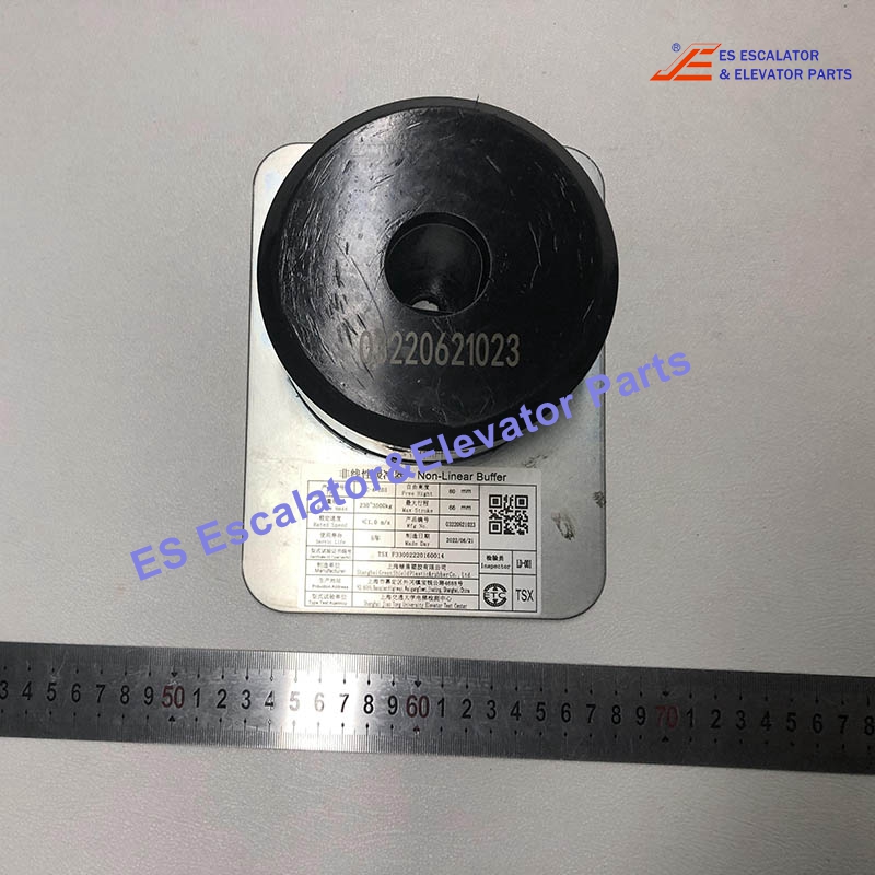 HC-A-L03 Elevator PU Buffer Free Hight:80mm Max Stroke:66mm Use For ThyssenKrupp