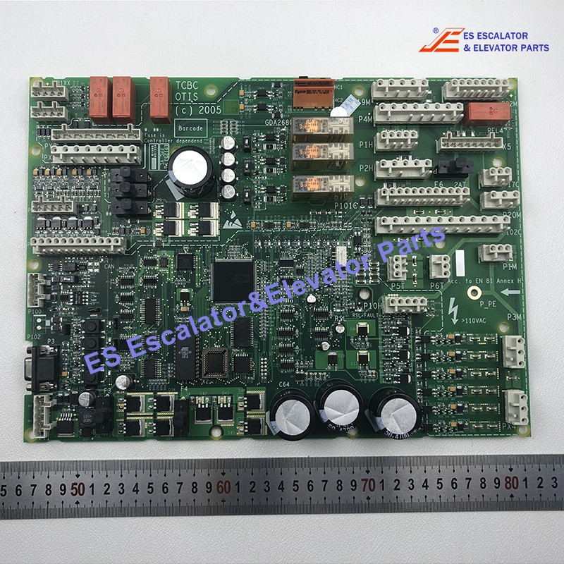 GDA26800KA10 Elevator PCB Board TCBC Traction Control Board With Can For R3LV/ADO Use For Otis