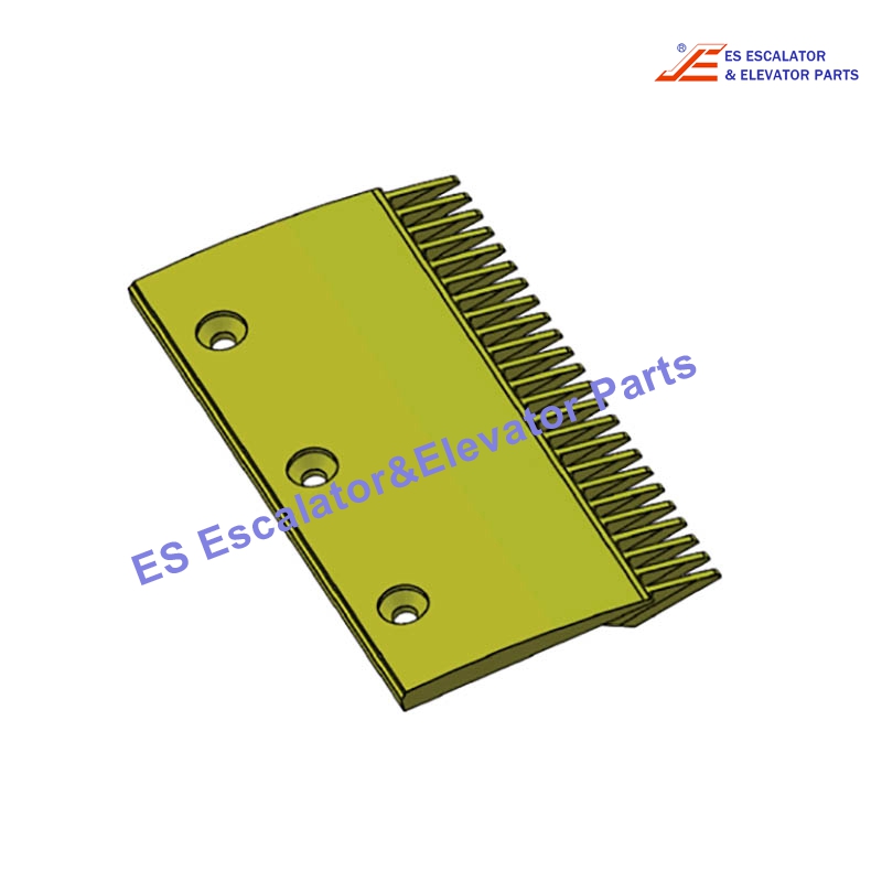 1958101 Escalator Comb Plate 24Teeth Color:Yellow Use For ThyssenKrupp