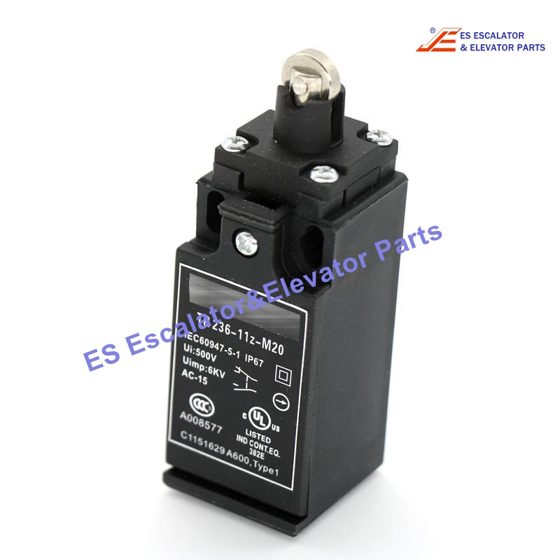ZR 236-11Z-M20 Elevator Limit Switch Ui:500V Uimp:6KV Use For Schmersal