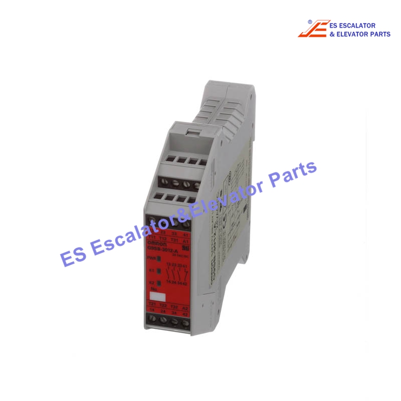 G9SB-3012-A Elevator Safety Relay Dual Channel, 24 V ac/dc, 3 Safety, 1 Auxiliary Use For Omron