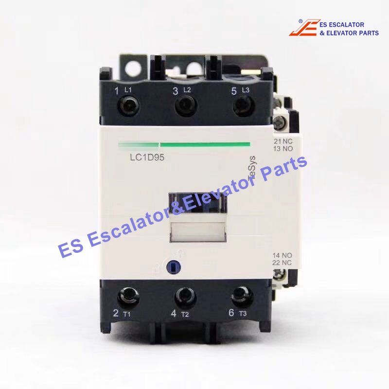 LC1D95M7 Elevator Contactor 3P(3NO) AC-3/AC-3e 440V 95A 220VAC 50/60 Hz Coil Use For Schneider