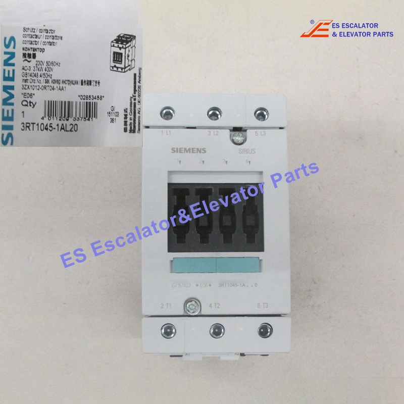 KM277404 Elevator Contactor 230VAC 80A Use For Kone