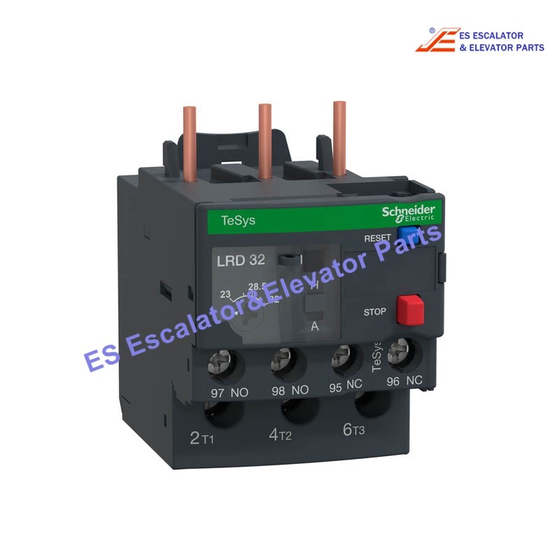 LRD32 Elevator Thermal Overload Relay 23-32 A With Screws Class 10A Use For Schneider