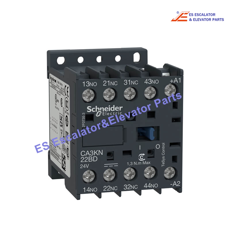 CA3KN22ED Elevator Control Relay 2NO/2NC,690V,48V DC Standard Coil Use For Schneider