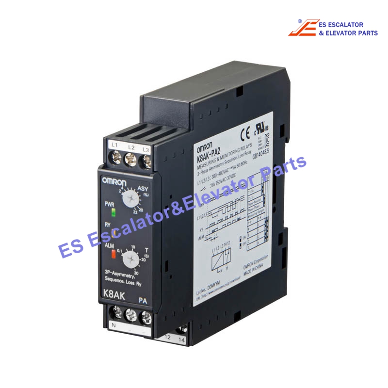 K8AK-PA2 Elevator Relay Use For Omron