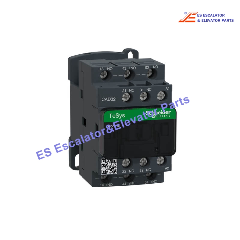 CAD32P7 Elevator Relay 3NO+2NC,coil 230V 50/60Hz Screws Use For Schneider