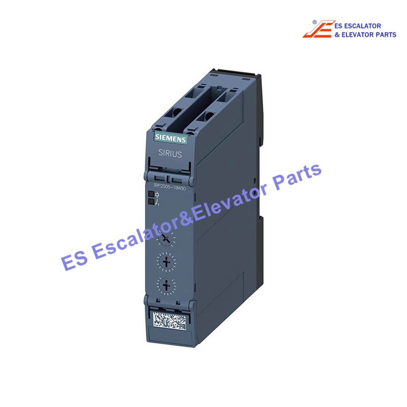 3RP2525-1BW30 Elevator Timing Relay Electronic On-Delay 2 Change-Over Contacts, 7 Time Ranges 0.05 S...100 H 12-240 V Ac/Dc At 50/60 Hz Ac With LED, Screw Terminal Use For Siemens