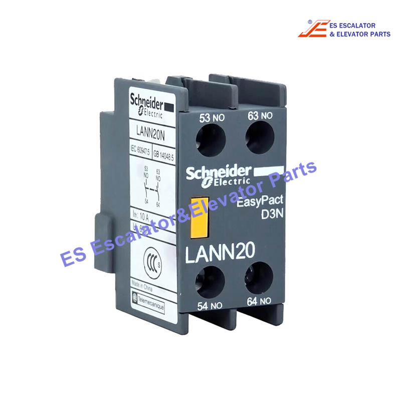 LANN20N Elevator Auxilary Contact 2NO Use For Schneider