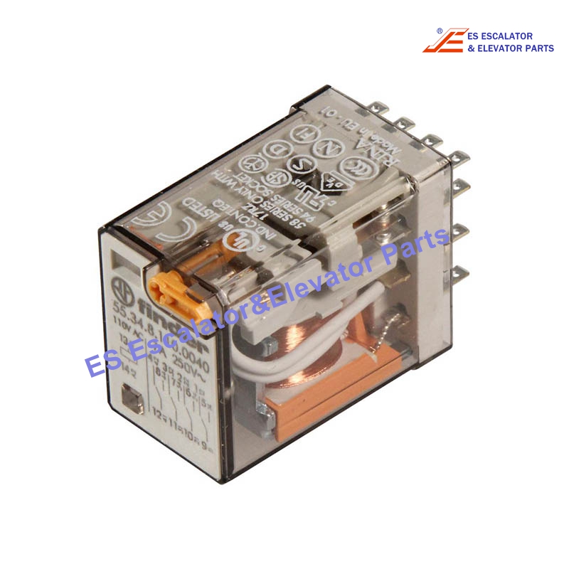 55.34.8.110.0040 Elevator Power Relay 110V AC Use For Finder