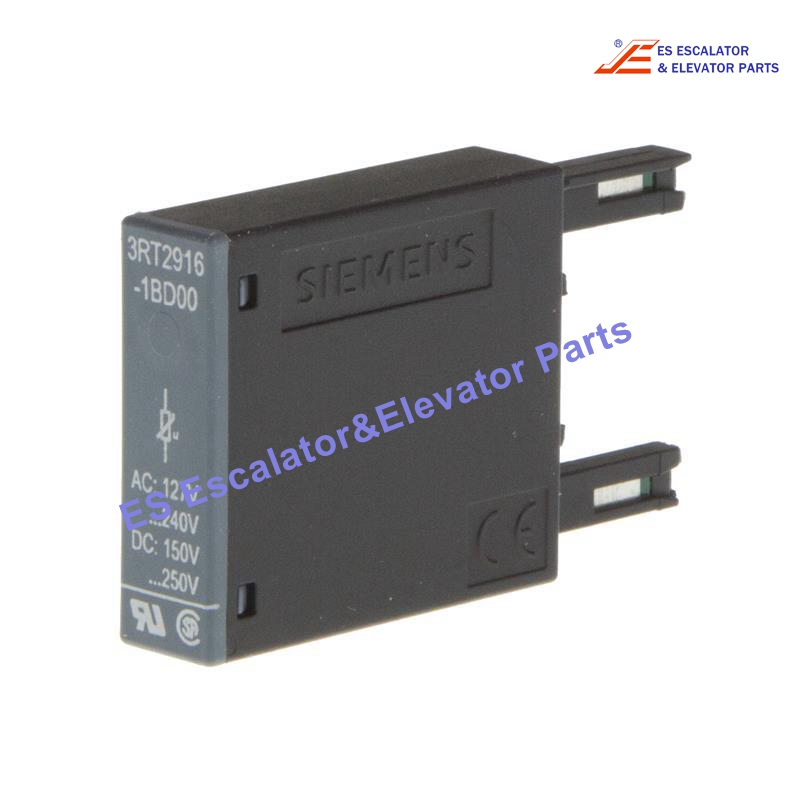 3RT2916-1BD00 Elevator Surge Suppressor 50/60 Hz,127 to 240 VAC,150 to 250 VDC V Coil Use For Siemens