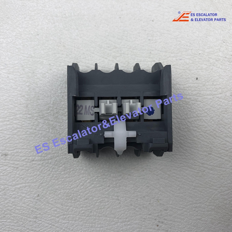 CA5-22M Elevator Auxiliary Contact Block 4-Pole 24/690 VAC 6A 2NO-2NC Use For Other