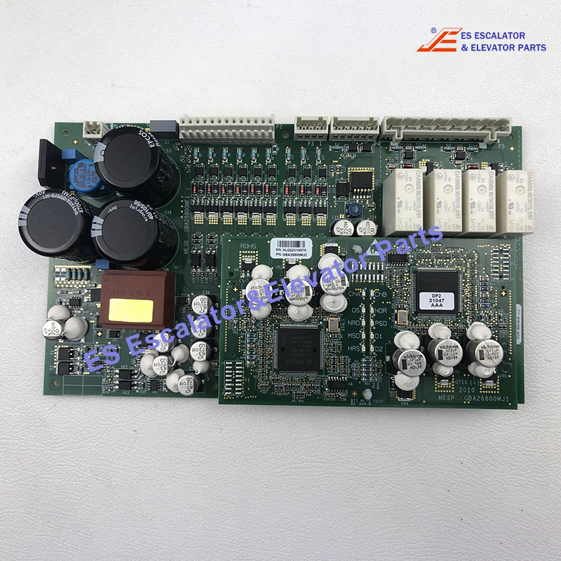 GBA26800MJ1+GBA26800MF1 Escalator PCB Board MESB/MESP Motherboard Use For Otis