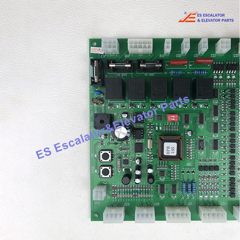 OPB-101 REV 1.0 Elevator Connector PCB Board  Car Top Communication Board Use For Lg/Sigma