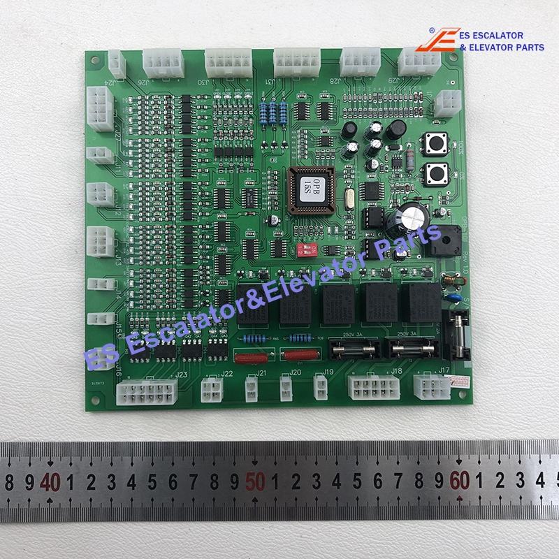 OPB-101 REV 1.0 Elevator Connector PCB Board  Car Top Communication Board Use For Lg/Sigma