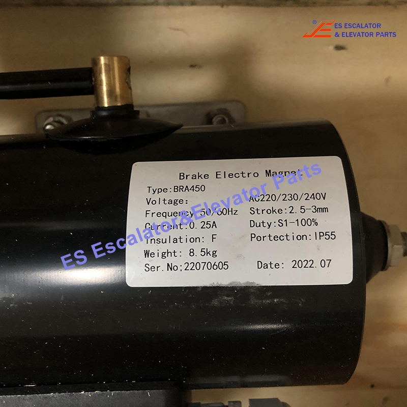 KM5246891G11 Escalator Brake Coil 450N  450N 240 AC 501 230V Use For Kone