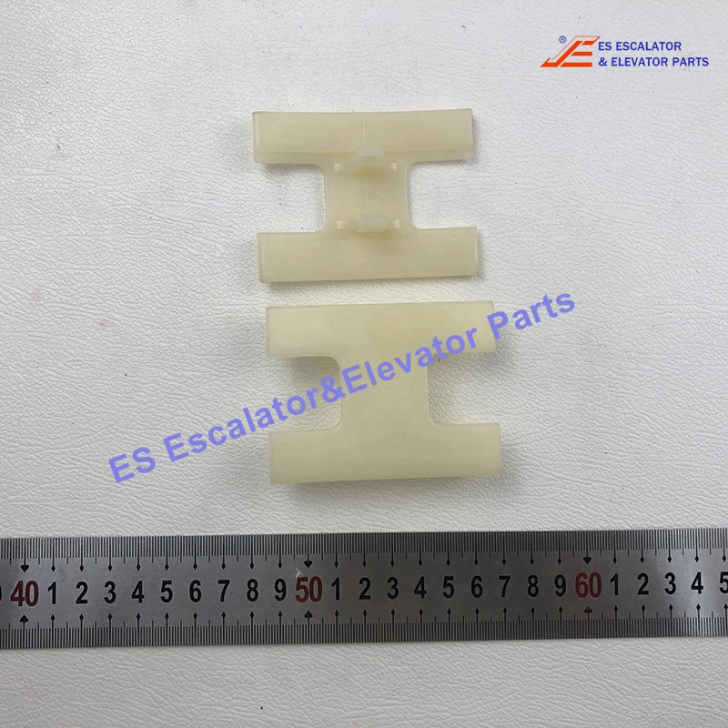 KM5071667H01 Escalator Reverse Guide Color:White Length 8cm Width 6.1cm Use For Kone