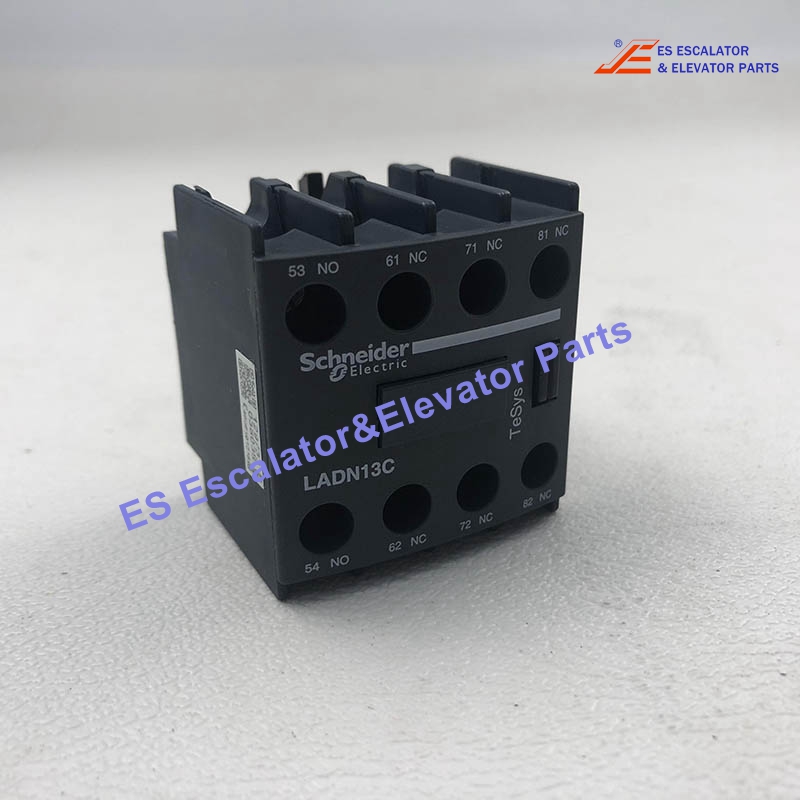 LADN13C Elevator Auxiliary Contact Block Ith:10A Ui:690V Use For Schneider