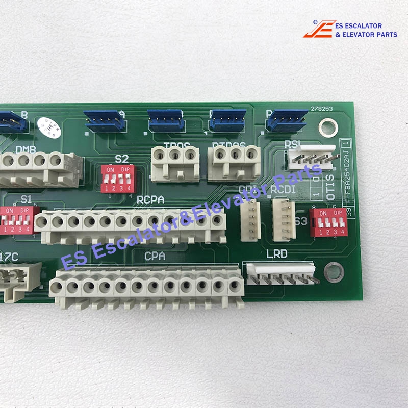 FBA25402AJ1 Elevator PCB Board Car Top Interface Board For 506 NCE Use For Otis