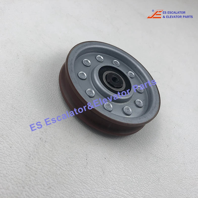 KM601106G01 Elevator Door Hanger Roller Without Axle OD94 Ø94x18.6 Hole Ø 17 mm Bearing 6203 Use For Kone