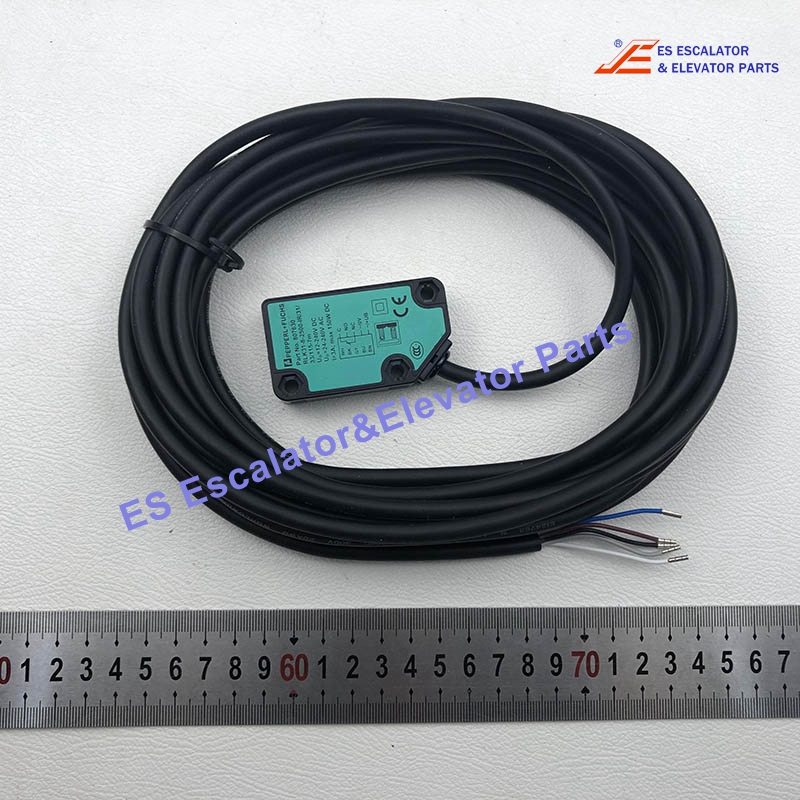 XAA177GT1 Escalator Diffuse Mode Sensor 1.2m Range, AC/DC, 5 Wire, 2m Cable, 31 Series Use For Otis