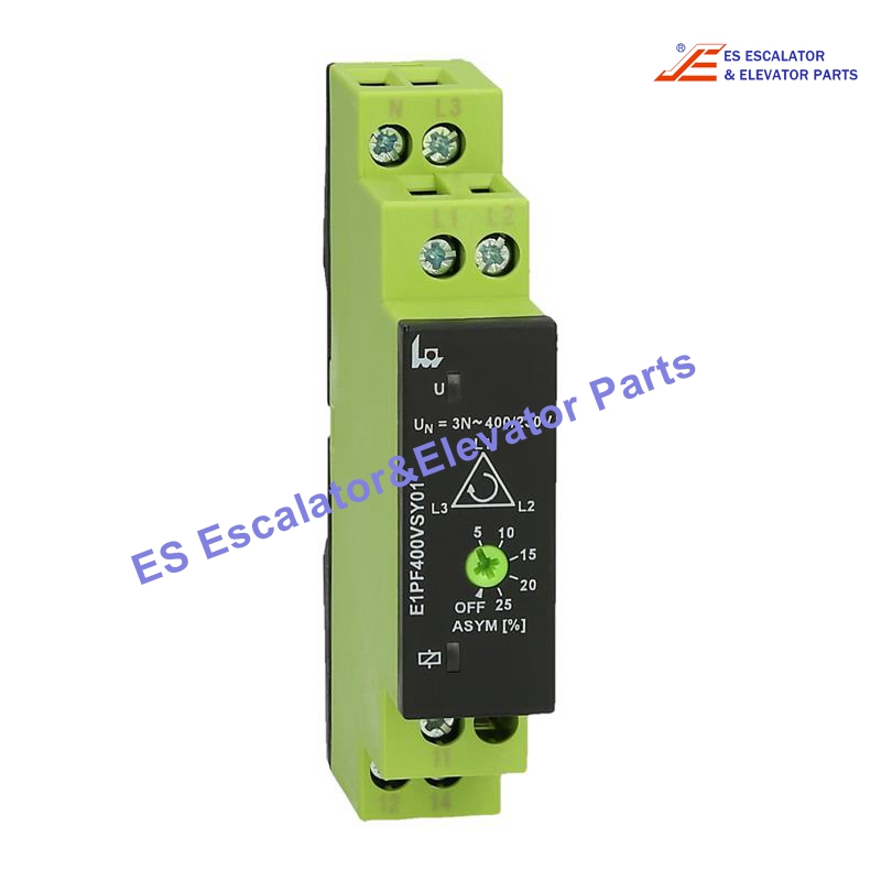 E1PF400VSY01 Elevator Monitoring Relay Rated Voltage: 250 VAC Switching Performance:1250VA (5A/250VAC) Use For Other