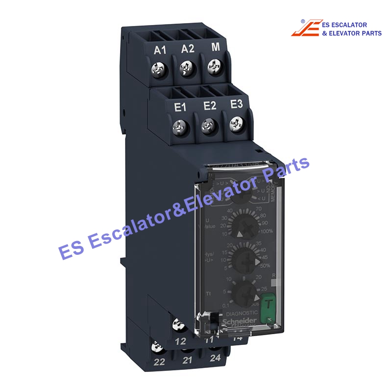RM22UA33MR Elevator Control Relay 8A 2CO 15-500VAC/DC 24-240VAC/DC Use For Schneider