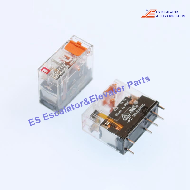 RCI374T30 Elevator Relay Voltage:230VAC Current:16A 8870300000 Use For Other