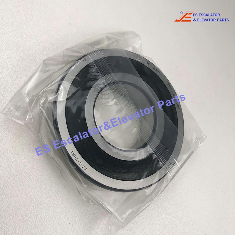 6315-2RS Elevator Deep Groove Ball Bearings ID:75mm OD:160mm Use For Other