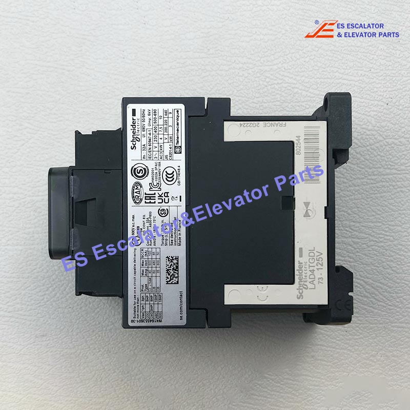 LC1D18FL Elevator Contactor 3P(3NO) AC-3/AC-3e <=440V 18A 110VDC Use For Schneider