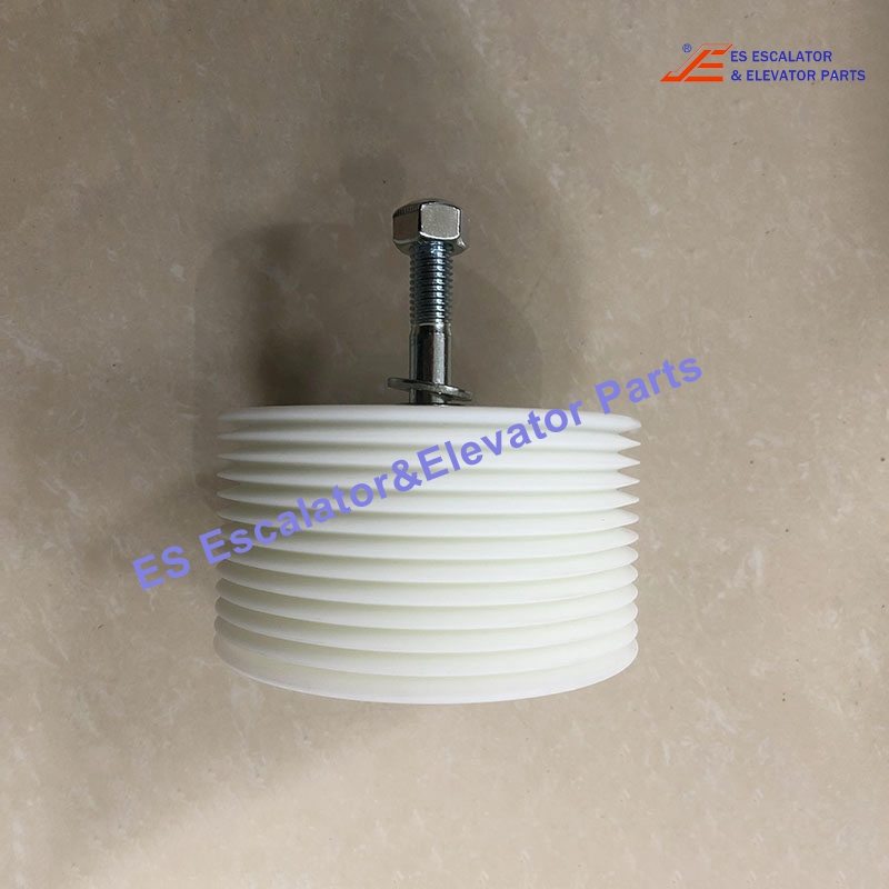 17091019 Escalator V-Belt Roller Handrail Pulley With Shaft Use For ThyssenKrupp