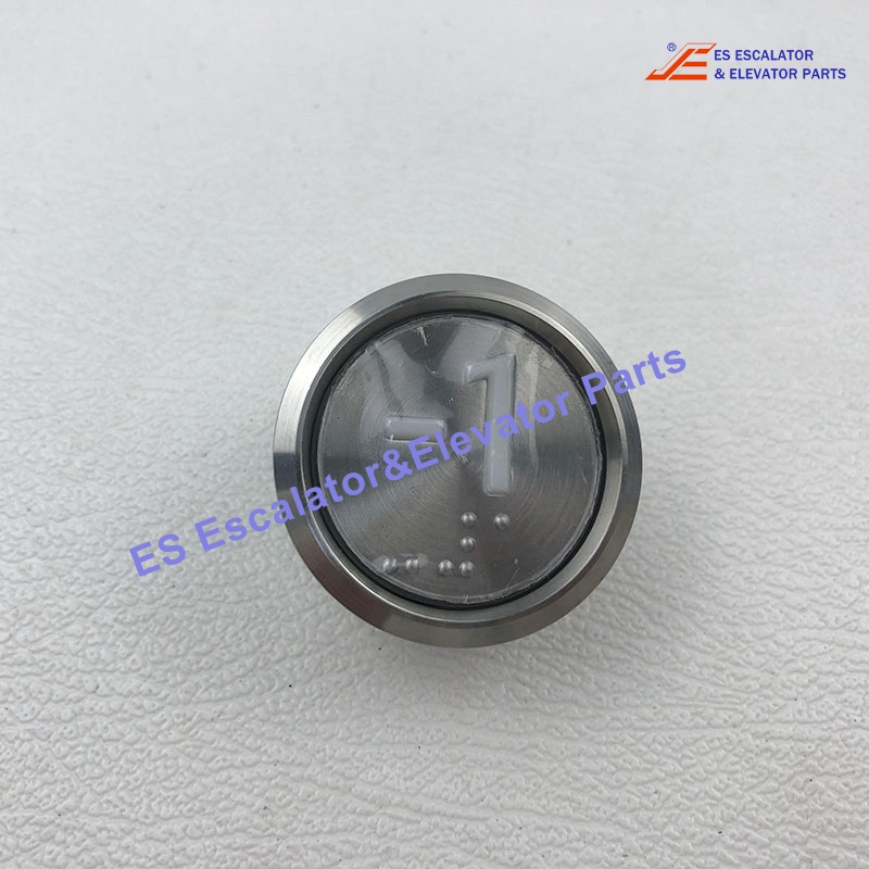 BAS231 Elevator Push Button Size 35.6mm With Braille Use For BST