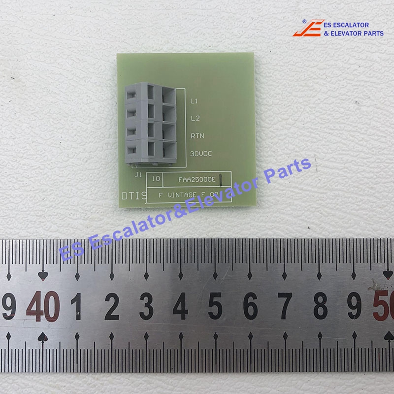 FAA25000E1 Elevator Terminal Blocking Absorption Board Use For Otis