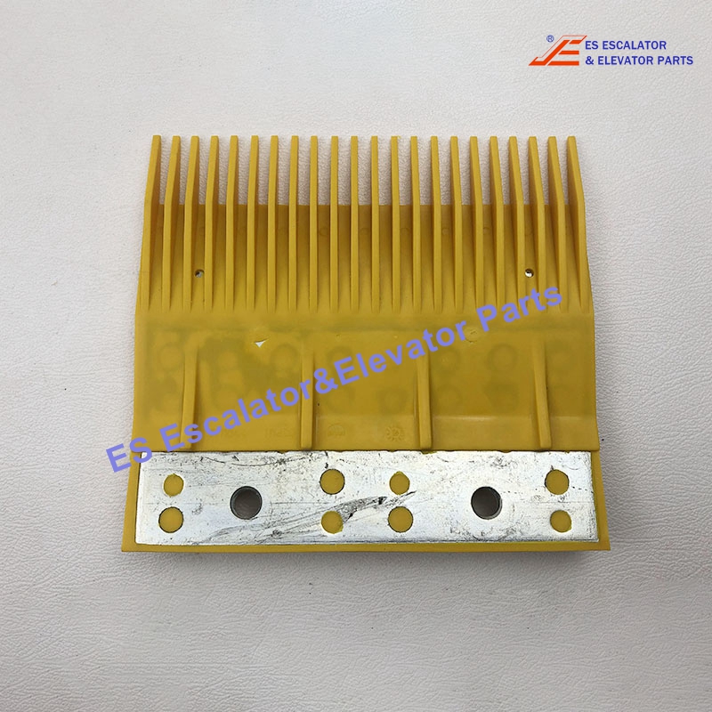 KM3711044 Escalator Comb Plate C LV3712268 ECO 3000 Release1.6 L= 200.7MM W= 181.4MM Size 99MM Right 22 Teeth Use For Kone