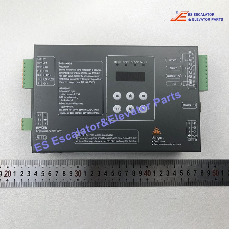 BG211-XM21C_BG211-XM21C Elevator Door Machine Inverter Control Box Use ...